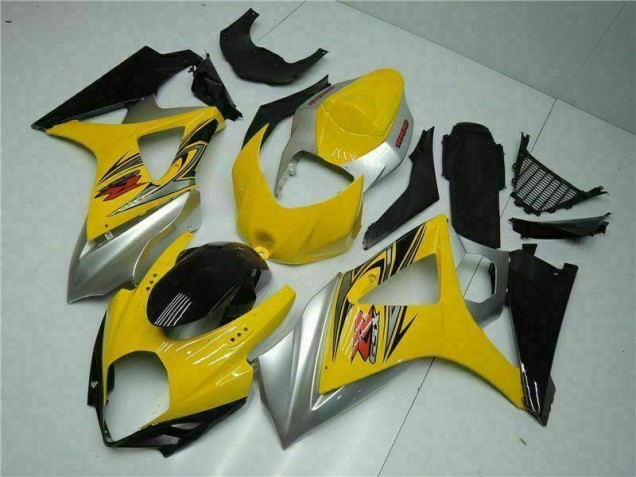 Amarelo Abs Kit Carenagem & Plásticos GSXR 1000 K7 2007-2008