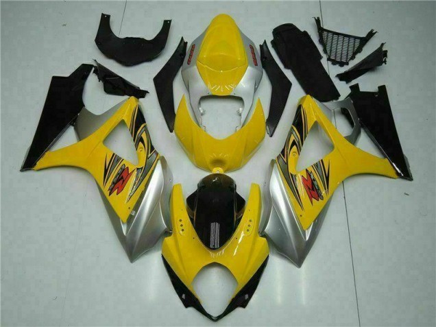 Amarelo Abs Kit Carenagem & Plásticos GSXR 1000 K7 2007-2008