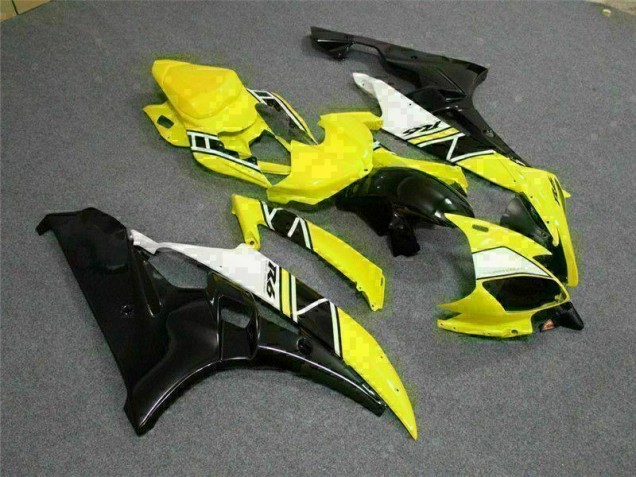 Amarelo Abs Plásticos R6 2006-2007 Amarelo Abs Plásticos R6 2006-2007