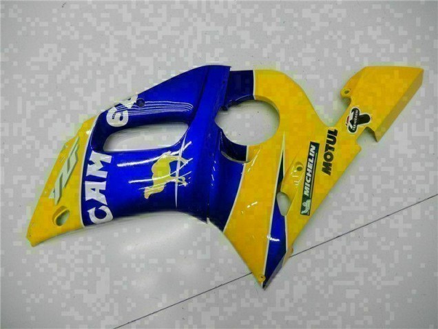Amarelo Azul Abs Plásticos R6 1998-2002 Amarelo Azul Abs Plásticos R6 1998-2002