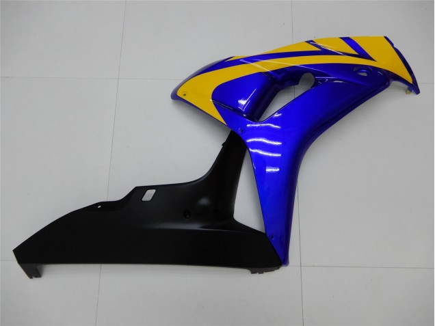Amarelo Azul Carenagem CBR 1000RR 2006-2007 Amarelo Azul Carenagem CBR 1000RR 2006-2007