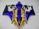 Amarelo Azul Carenagem CBR 1000RR 2006-2007 Amarelo Azul Carenagem CBR 1000RR 2006-2007