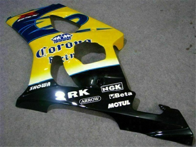 Amarelo Azul Carenagem GSXR 1000 K3 2003-2004