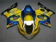 Amarelo Azul Carenagem GSXR 1000 K3 2003-2004