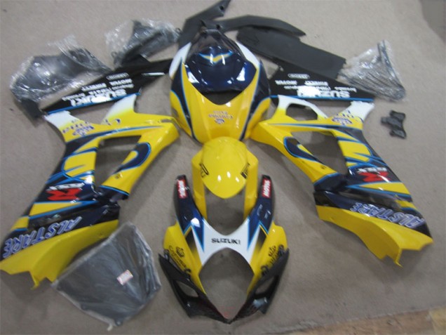 Amarelo Azul Carenagem GSXR 1000 K7 2007-2008 Amarelo Azul Carenagem GSXR 1000 K7 2007-2008