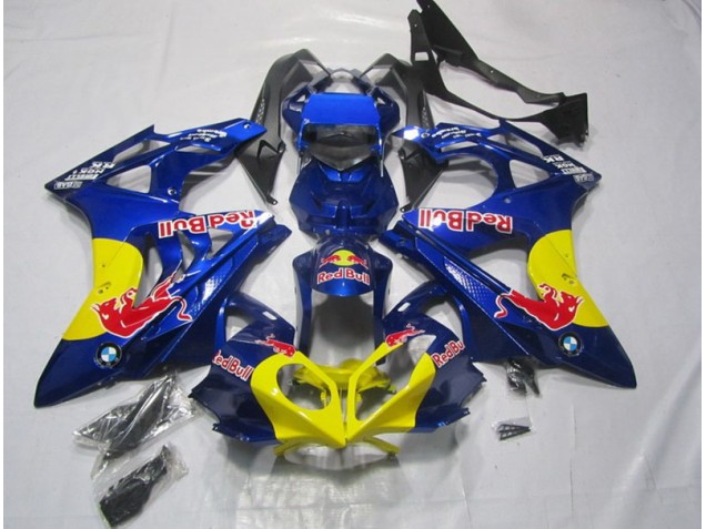 Amarelo Azul RedBull Carenagem S1000RR 2009-2014 Amarelo Azul RedBull Carenagem S1000RR 2009-2014