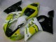 Amarelo Branco Carenagem R6 1998-2002 Amarelo Branco Carenagem R6 1998-2002