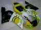 Amarelo Branco Carenagem R6 1998-2002 Amarelo Branco Carenagem R6 1998-2002