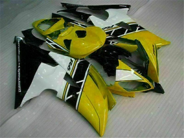 Amarelo Branco Carenagem R6 2008-2016 Amarelo Branco Carenagem R6 2008-2016