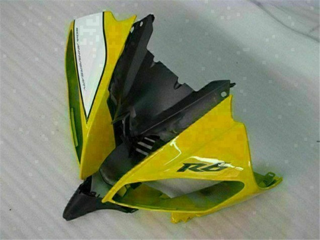 Amarelo Branco Carenagem R6 2008-2016 Amarelo Branco Carenagem R6 2008-2016