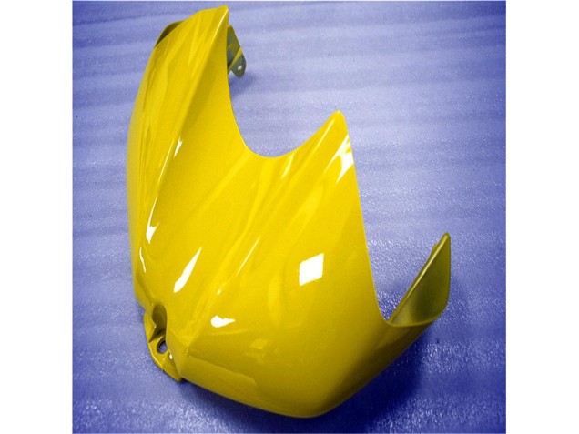 Amarelo Branco Preto Plástico R6 2006-2007 Amarelo Branco Preto Plástico R6 2006-2007