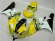 Amarelo Branco Preto Plásticos R6 2006-2007 Amarelo Branco Preto Plásticos R6 2006-2007