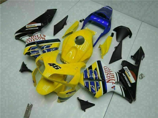 Amarelo Carenagem CBR 600RR 2003-2004 Amarelo Carenagem CBR 600RR 2003-2004