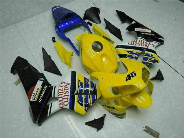 Amarelo Carenagem CBR 600RR 2003-2004 Amarelo Carenagem CBR 600RR 2003-2004