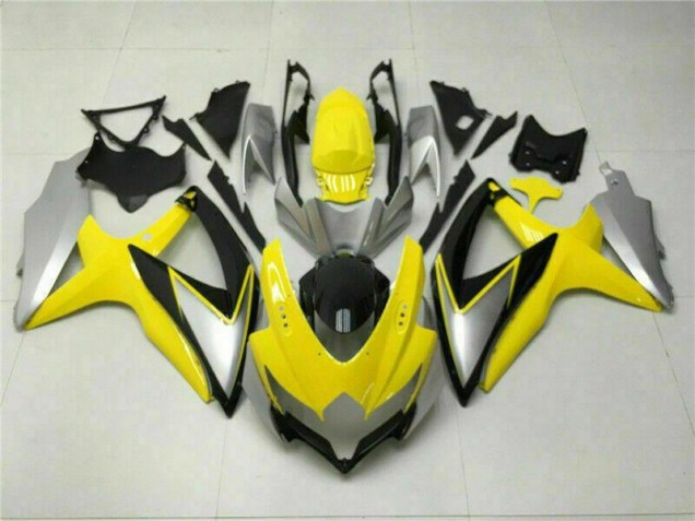 Amarelo Carenagem GSXR 600 / 750 K8 2008-2010 Amarelo Carenagem GSXR 600 / 750 K8 2008-2010