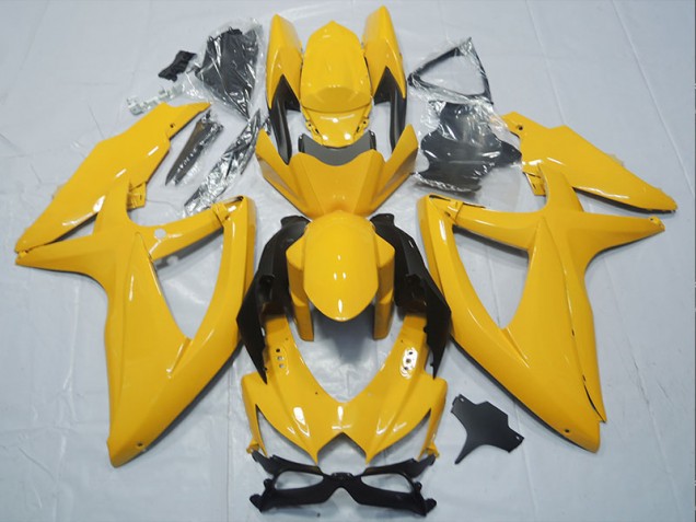 Amarelo Carenagem GSXR 750 K8 2008-2010 Amarelo Carenagem GSXR 750 K8 2008-2010
