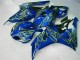 Amarelo Chama Azul Carenagem CBR 1000RR 2008-2011 Amarelo Chama Azul Carenagem CBR 1000RR 2008-2011