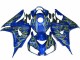 Amarelo Chama Azul Carenagem CBR 1000RR 2008-2011 Amarelo Chama Azul Carenagem CBR 1000RR 2008-2011