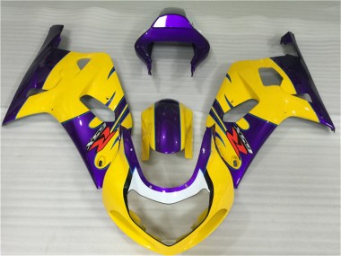 Amarelo Kits Carenagem GSXR 600 / 750 K4 2004-2005