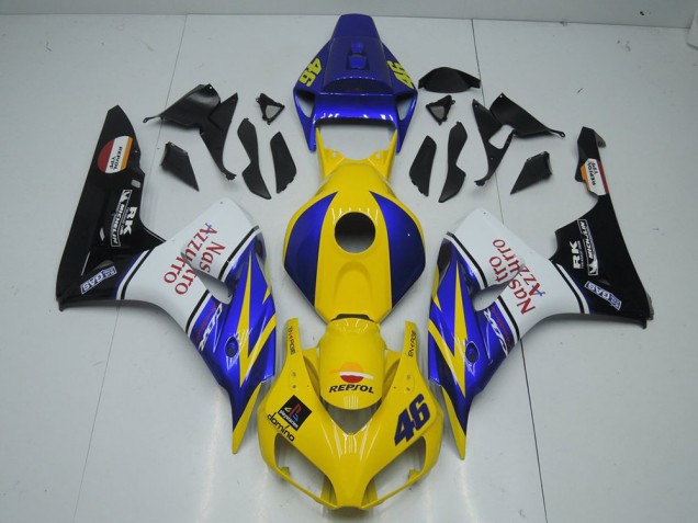 Amarelo Nastro Carenagem CBR 1000RR 2008-2011 Amarelo Nastro Carenagem CBR 1000RR 2008-2011