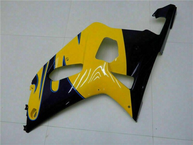 Amarelo Plástico GSXR 600 / 750 K1 K2 K3 2001-2003 Amarelo Plástico GSXR 600 / 750 K1 K2 K3 2001-2003