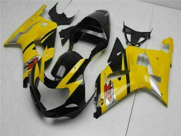 Amarelo Plásticos GSXR 600 / 750 K1 K2 K3 2001-2003 Amarelo Plásticos GSXR 600 / 750 K1 K2 K3 2001-2003
