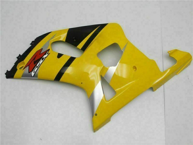 Amarelo Plásticos GSXR 600 / 750 K1 K2 K3 2001-2003 Amarelo Plásticos GSXR 600 / 750 K1 K2 K3 2001-2003