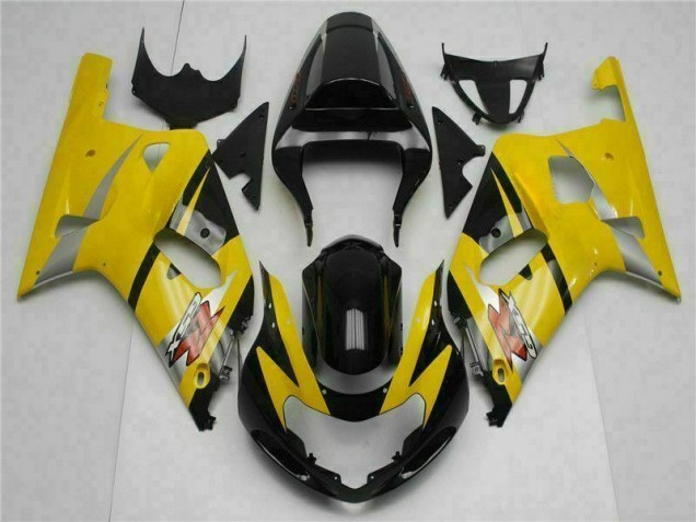 Amarelo Plásticos GSXR 600 / 750 K1 K2 K3 2001-2003 Amarelo Plásticos GSXR 600 / 750 K1 K2 K3 2001-2003