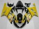 Amarelo Plásticos GSXR 600 / 750 K1 K2 K3 2001-2003 Amarelo Plásticos GSXR 600 / 750 K1 K2 K3 2001-2003