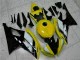 Amarelo Preto Abs Plástico R6 2008-2016 Amarelo Preto Abs Plástico R6 2008-2016