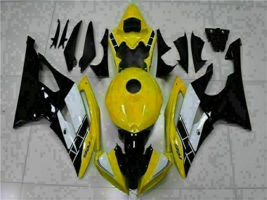 Amarelo Preto Abs Plástico R6 2008-2016
