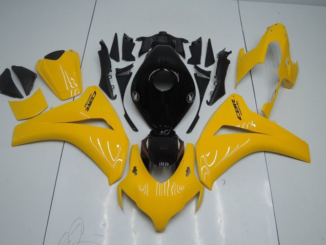 Amarelo & Preto Carenagem CBR 1000RR 2008-2011 Amarelo & Preto Carenagem CBR 1000RR 2008-2011