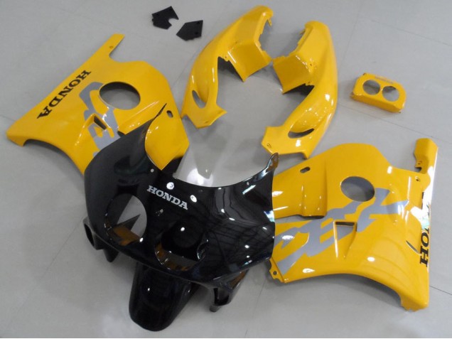 Amarelo Preto Carenagem CBR 250RR MC22 1991-1998 Amarelo Preto Carenagem CBR 250RR MC22 1991-1998