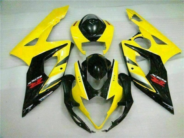 Amarelo Preto Carroçaria GSXR 1000 K5 2005-2006 Amarelo Preto Carroçaria GSXR 1000 K5 2005-2006