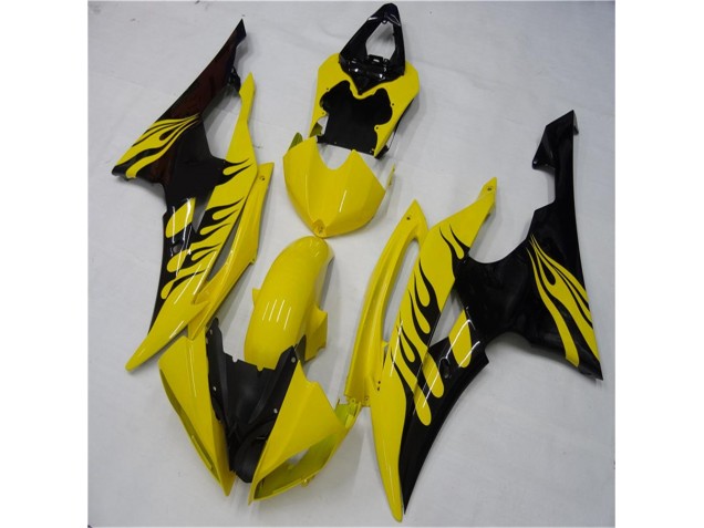 Amarelo Preto Carroçaria R6 2008-2016 Amarelo Preto Carroçaria R6 2008-2016