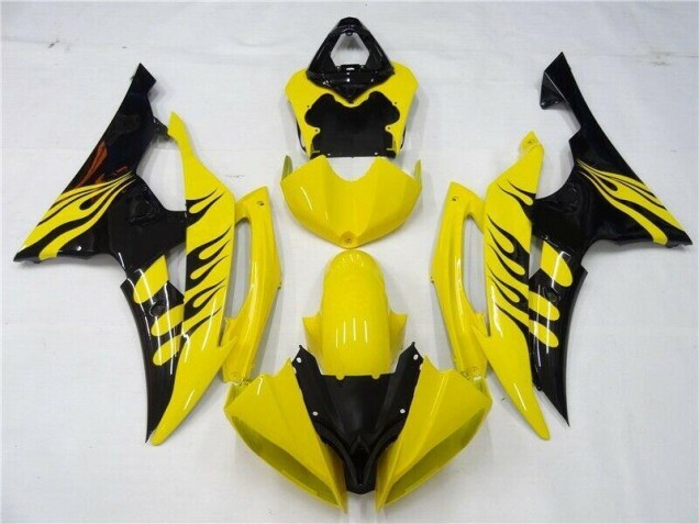 Amarelo Preto Carroçaria R6 2008-2016 Amarelo Preto Carroçaria R6 2008-2016