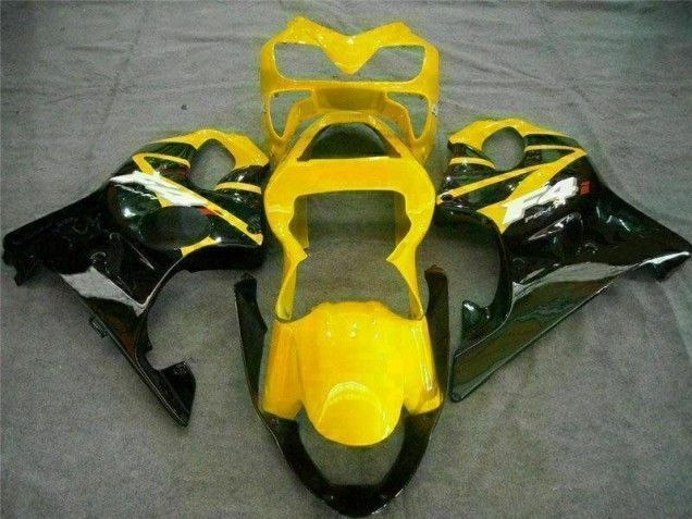 Amarelo Preto Injeção Kit Carenagem CBR 600 F4i 2001-2003 Amarelo Preto Injeção Kit Carenagem CBR 600 F4i 2001-2003