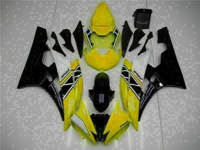 Amarelo Preto Kit Carenagem R6 2006-2007 Amarelo Preto Kit Carenagem R6 2006-2007