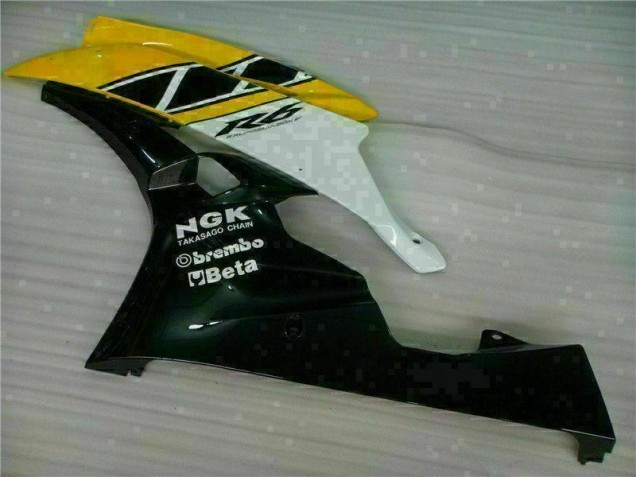 Amarelo Preto Kit Completo Carenagem R6 2006-2007 Amarelo Preto Kit Completo Carenagem R6 2006-2007