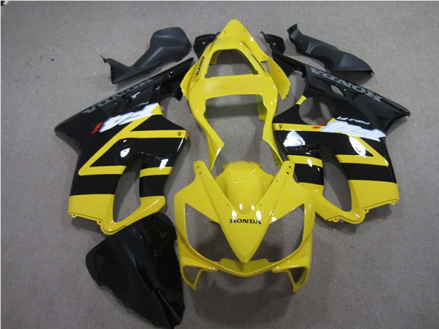 Amarelo Preto Kits Completo Carenagem CBR 600 F4i 2001-2003