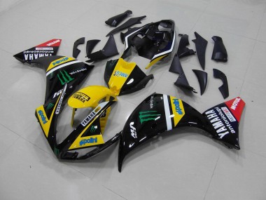 Amarelo Preto Monster Carenagem & Plástico R1 2012-2014