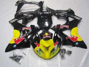 Amarelo Preto RedBull Carenagem S1000RR 2009-2014
