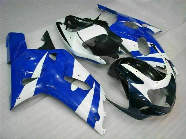 Azul Abs Kit Carenagem & Plásticos GSXR 600 / 750 K1 K2 K3 2001-2003 Azul Abs Kit Carenagem & Plásticos GSXR 600 / 750 K1 K2 K3 2001-2003