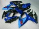 Azul Abs Kit Carenagem & Plásticos GSXR 600 / 750 K6 2006-2007 Azul Abs Kit Carenagem & Plásticos GSXR 600 / 750 K6 2006-2007