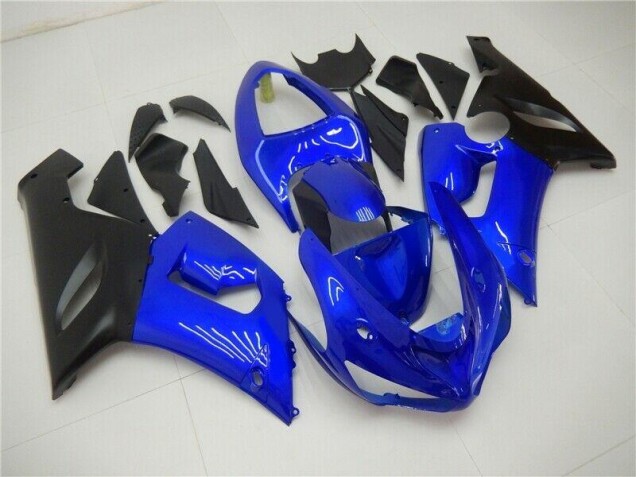 Azul Abs Kits Carenagem ZX6R 2005-2006 Azul Abs Kits Carenagem ZX6R 2005-2006