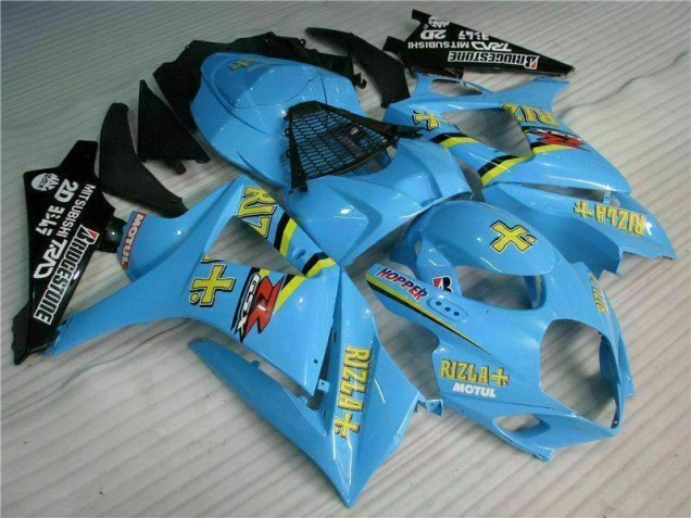 Azul Abs Plástico GSXR 1000 K7 2007-2008 Azul Abs Plástico GSXR 1000 K7 2007-2008