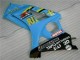 Azul Abs Plástico GSXR 1000 K7 2007-2008 Azul Abs Plástico GSXR 1000 K7 2007-2008