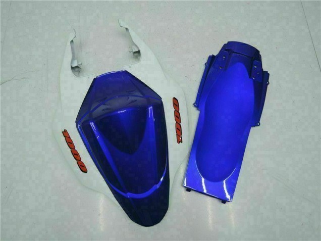 Azul Abs Plásticos GSXR 1000 K7 2007-2008