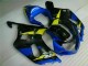 Azul Abs Plásticos GSXR 600 / 750 K1 K2 K3 2001-2003 Azul Abs Plásticos GSXR 600 / 750 K1 K2 K3 2001-2003