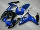 Azul Abs Plásticos GSXR 600 / 750 K6 2006-2007